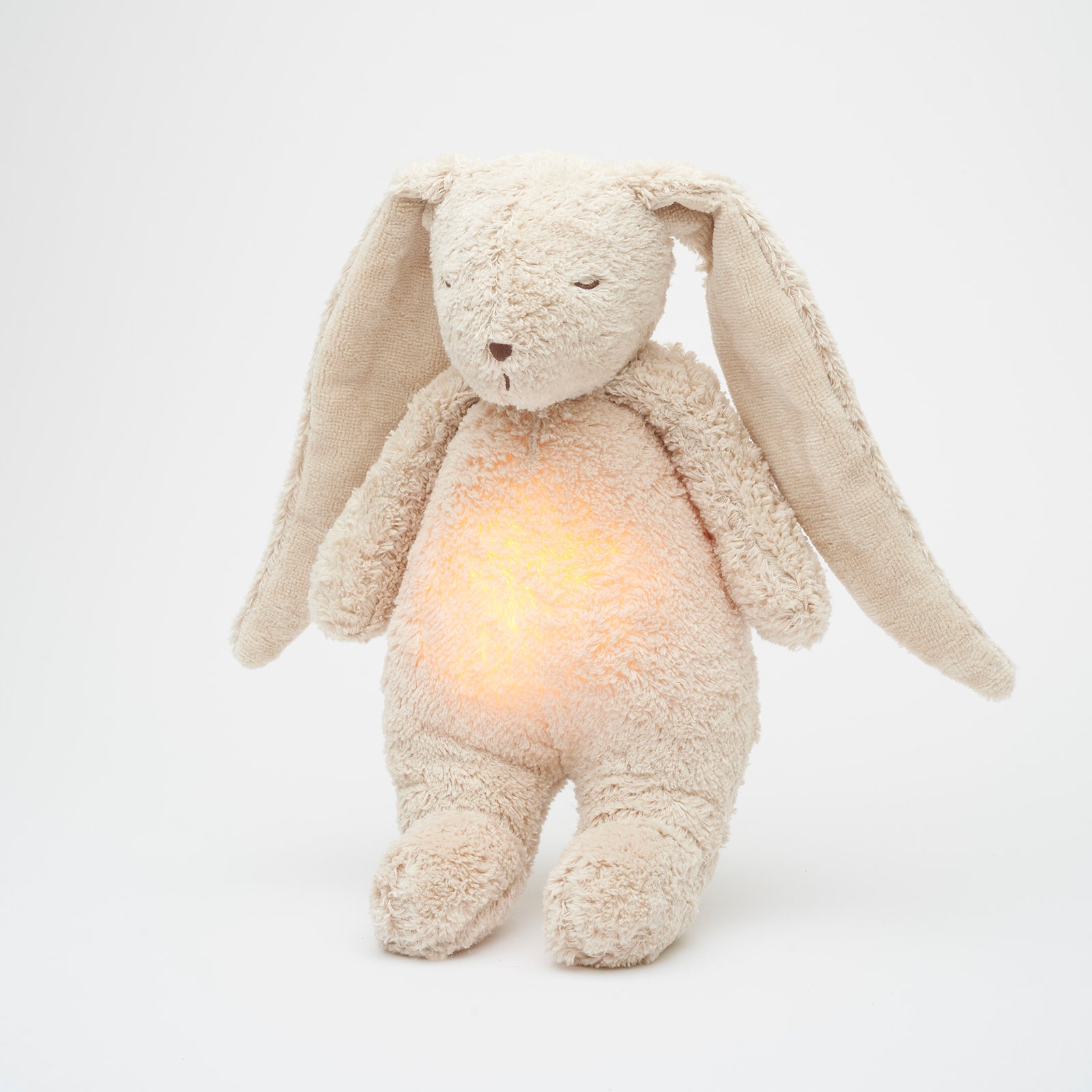 Moonie Hase mit Licht 2.0 "Organic Humming Bunny" | Sand