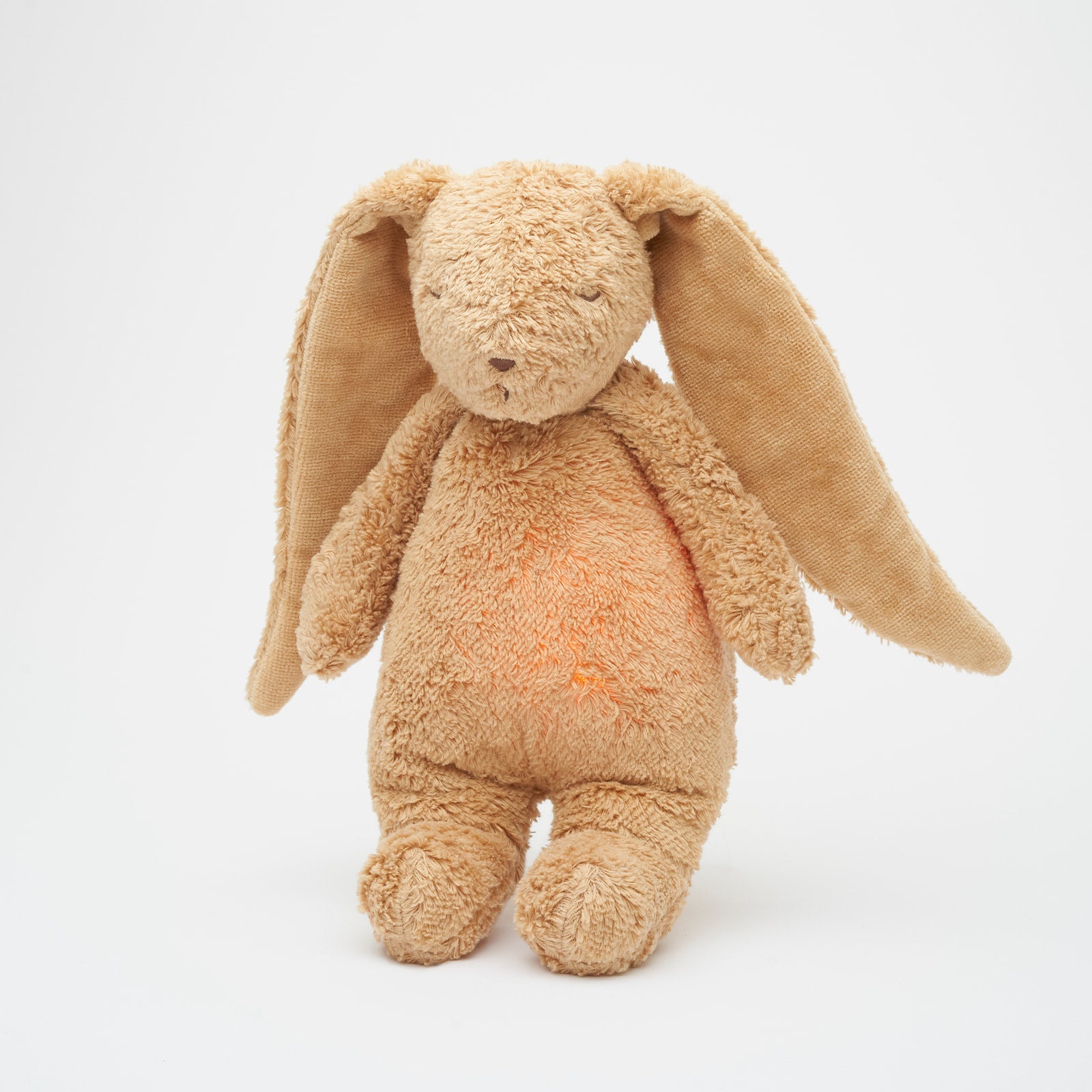 Moonie Hase mit Licht 2.0 "Organic Humming Bunny" | Cappuccino