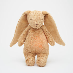 Moonie Hase mit Licht 2.0 "Organic Humming Bunny" | Cappuccino