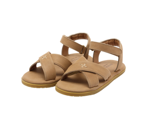Donsje Sandalen  "Otis" Taupe Leather