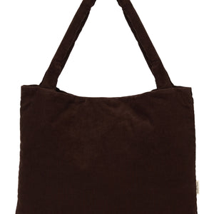 Studio Noos Wickeltasche "Mom Bag" | Rib Puffy Dark Brown