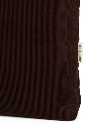 Studio Noos Sac Shopper Rib Puffy « Mom Bag » | Dark Brown
