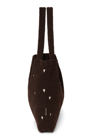 Studio Noos Sac Shopper Teddy "Mom Bag" | Chocolate Hearts