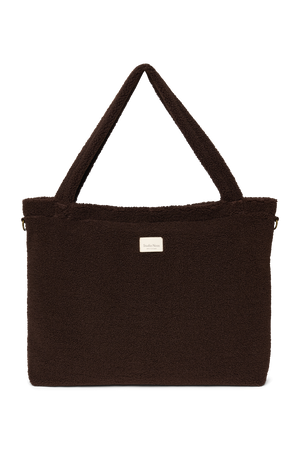 Studio Noos Sac à langer Teddy "Diaper Bag" | Chocolate