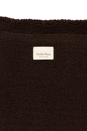 Studio Noos Sac à langer Teddy "Diaper Bag" | Chocolate