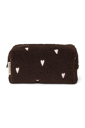 Studio Noos sac Teddy "Pouch" | Chocolate Hearts