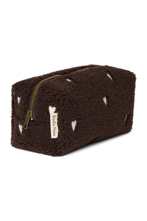 Studio Noos sac Teddy "Pouch" | Chocolate Hearts