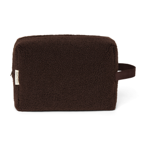 Studio Noos Kosmetiktasche Teddy "Toiletry Bag" | Chocolate