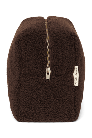 Studio Noos Trousse de toilette Teddy "Toiletry Bag" | Chocolate