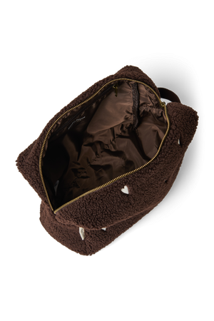 Studio Noos Trousse de toilette Teddy "Toiletry Bag" | Chocolate Hearts