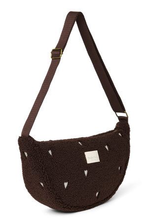 Studio Noos Sac Banane Teddy "Adult Fanny Pack" | Chocolate Hearts