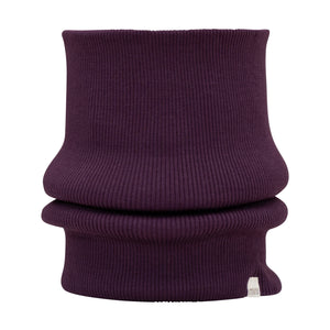Minimalisma Loop-Schal Seide Baumwolle "Birk" in Blackberry