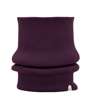 Minimalisma Loop-Schal Seide Baumwolle "Birk" in Blackberry