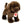 Teddy Hermann Labrador braun stehend 30 cm aus weichem Plüsch als Kuscheltier für Kinder und Hundefans