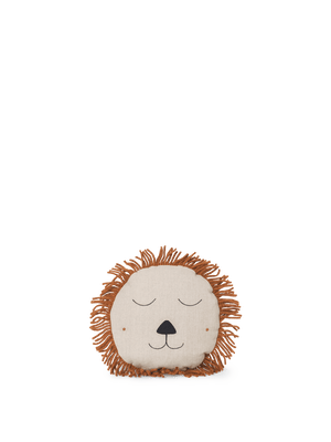 Ferm Living Safari Kissen Löwe | Natural