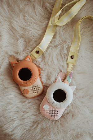 The Zoofamily Zoo Walkie Talkie mixed - Zoo Unicorn - Fox unicorn - fox
