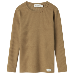 MarMar Copenhagen T-shirt manches longues | Bronze foncé