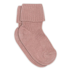MP Denmark Rib-socken aus Baumwolle Baby Socken | Woodrose