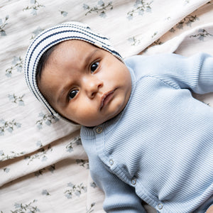 minimalisma Wickel-Body Seide-Baumwolle "Bibi" Clearwater