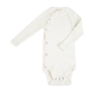 minimalisma Wickel-Body Seide-Baumwolle "Bibi" Cream