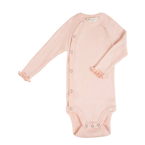 minimalisma Wickel-Body Seide-Baumwolle "Bibi" Sweat Rose
