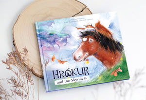 Grapat Bilderbuch "Hrókur und die Skyriders" Englische Version