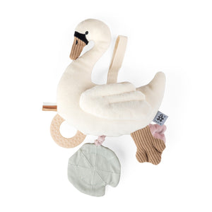 Sebra Aktivitäts-Spielzeug, Schwan Beige