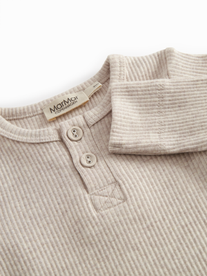 MarMar Copenhagen Body « Body LS » | Beige clair chiné