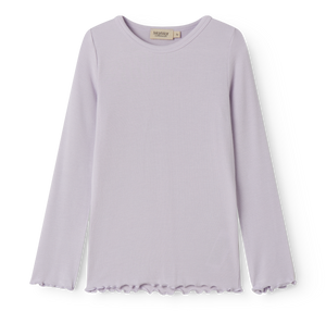 Kinder-Shirt aus Modal von MarMar Copenhagen, Tani Shirt Sweet Violet, weich & dehnbar, komfortables Oberteil für Kinder