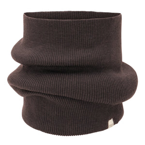Minimalisma Loop-Schal Merino "Argir" in Dark Chocolate