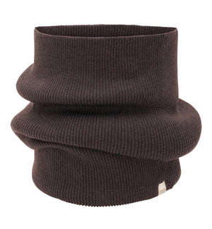 Minimalisma Loop-Schal Merino "Argir" in Dark Chocolate
