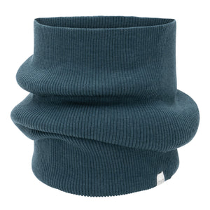 Minimalisma Loop-Schal Merino "Argir " in Surf Blue
