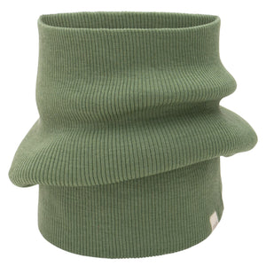 Loop-Schal aus 100 % Merinowolle in Greenery– nahtlos und weich, ideal für Kinder & Erwachsene
