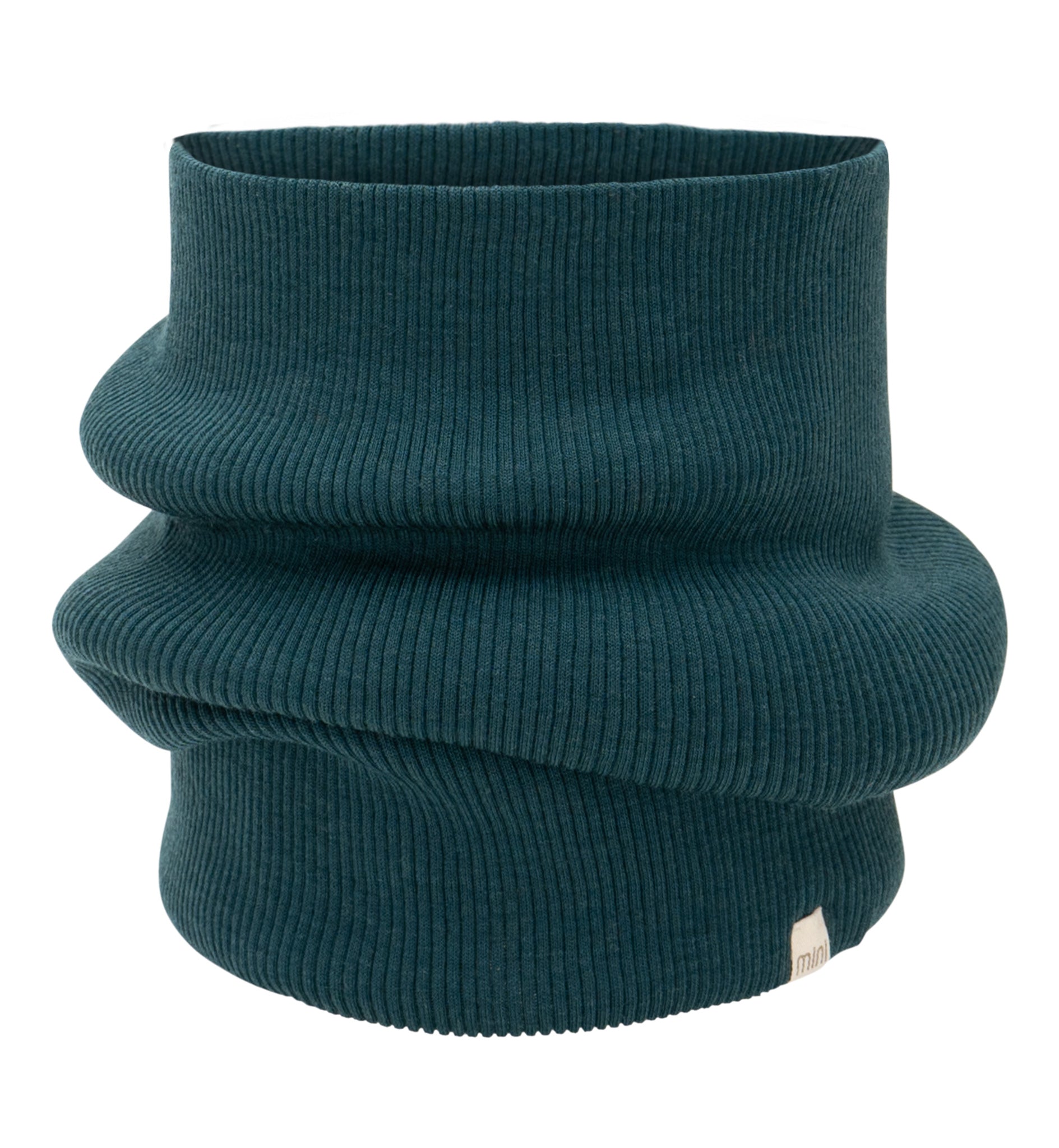 Loop-Schal aus 100 % Merinowolle in Beige – nahtlos und weich, ideal für Kinder & Erwachsene