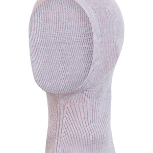 Minimalisma Sturmhaube Merino Baumwolle "Dante" in Lilac