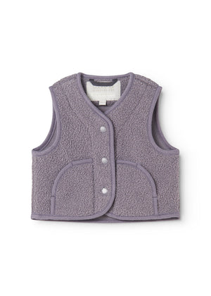 MarMar Copenhagen Weste – Ollas Waistcoat | Purple Suede
