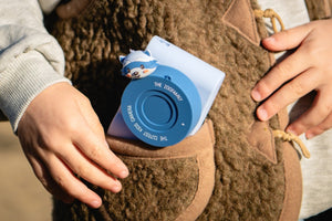 The Zoofamily Kinder-Kamera C5 - Urban Zoo Racoon blau