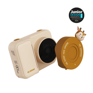 The Zoofamily Kinder-Kamera P2- Zoo Print Deer braun