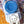 The Zoofamily Kinder-Kamera P2- Zoo Print Racoon blau