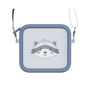 The Zoofamily Kamera-Tasche Zoo Racoon blau