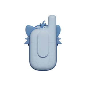 The Zoofamily Zoo Walkie Talkie mixed - Racoon- Deer blau/braun