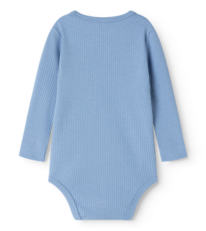 MarMar Copenhagen Langarm-Body – Plain Body LS | Blue Heaven