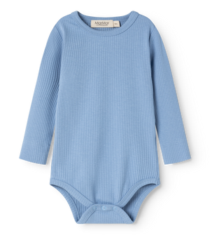 MarMar Copenhagen Langarm-Body – Plain Body LS | Blue Heaven