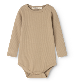 MarMar Copenhagen Langarm-Body – Plain Body LS | Muddy
