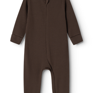 MarMar Copenhagen Strampler – Rompy Zip | Dark Roast