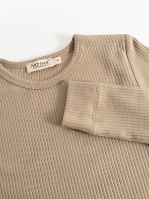 MarMar Copenhagen Langarmshirt – Plain Tee LS | Muddy