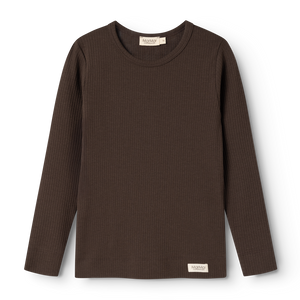 MarMar Copenhagen Langarmshirt – Plain Tee LS | Dark Roast