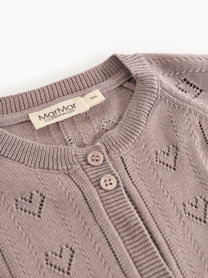 MarMar Copenhagen Cardigan – Totti | Dusty Purple