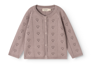 MarMar Copenhagen Cardigan – Totti | Dusty Purple