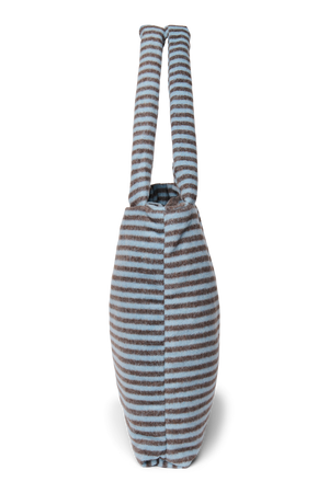 Studio Noos Wickeltasche "Mom Bag" | Wool Light Blue Brown